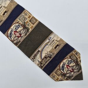 VTG Tabasco Cove Oysters Men's Silk Tie 4x58